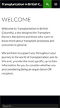 Mobile Screenshot of bctransplant.ca